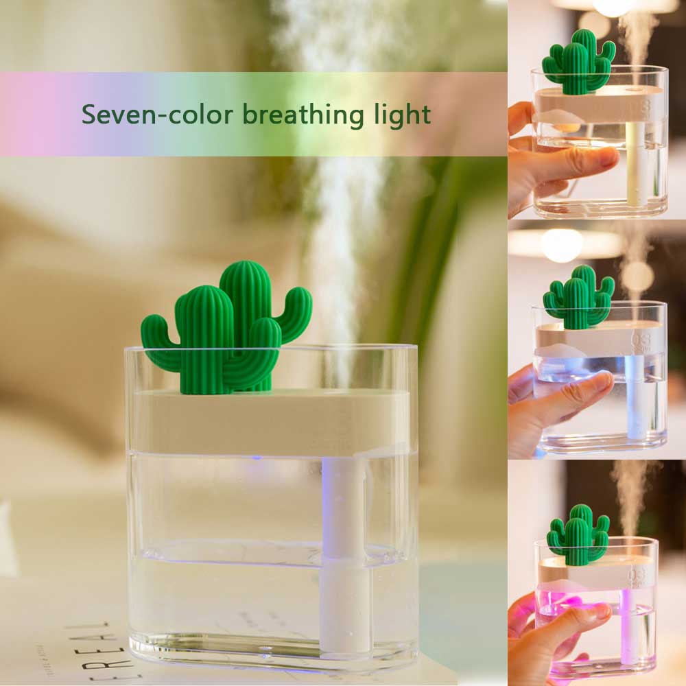 03CACTUS Ultrasonic Air Humidifier Desain Unik Bentuk 03CACTUS Ultrasonic Air Humidifier Desain Unik Bentuk